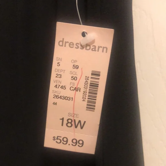 Black Tank Dress - Lined - Picture 3 of 3